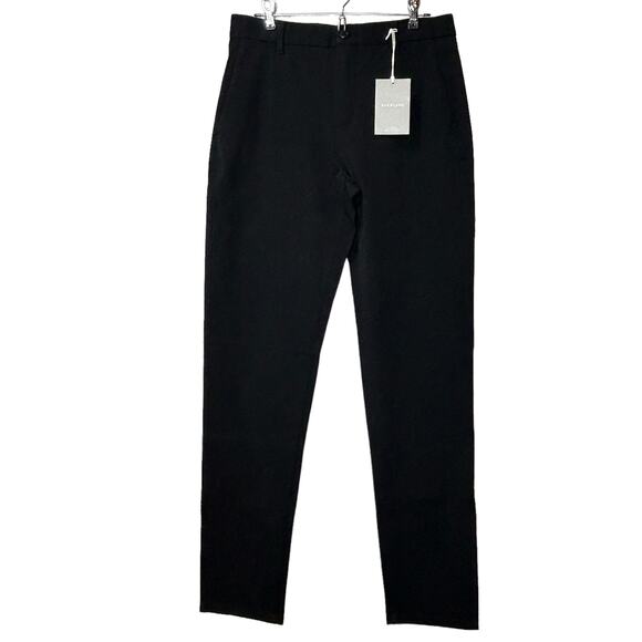 Everlane The Performance Chino Pants Slim Fit Black Men's 35X30 NWT Uniform - Picture 2 of 9